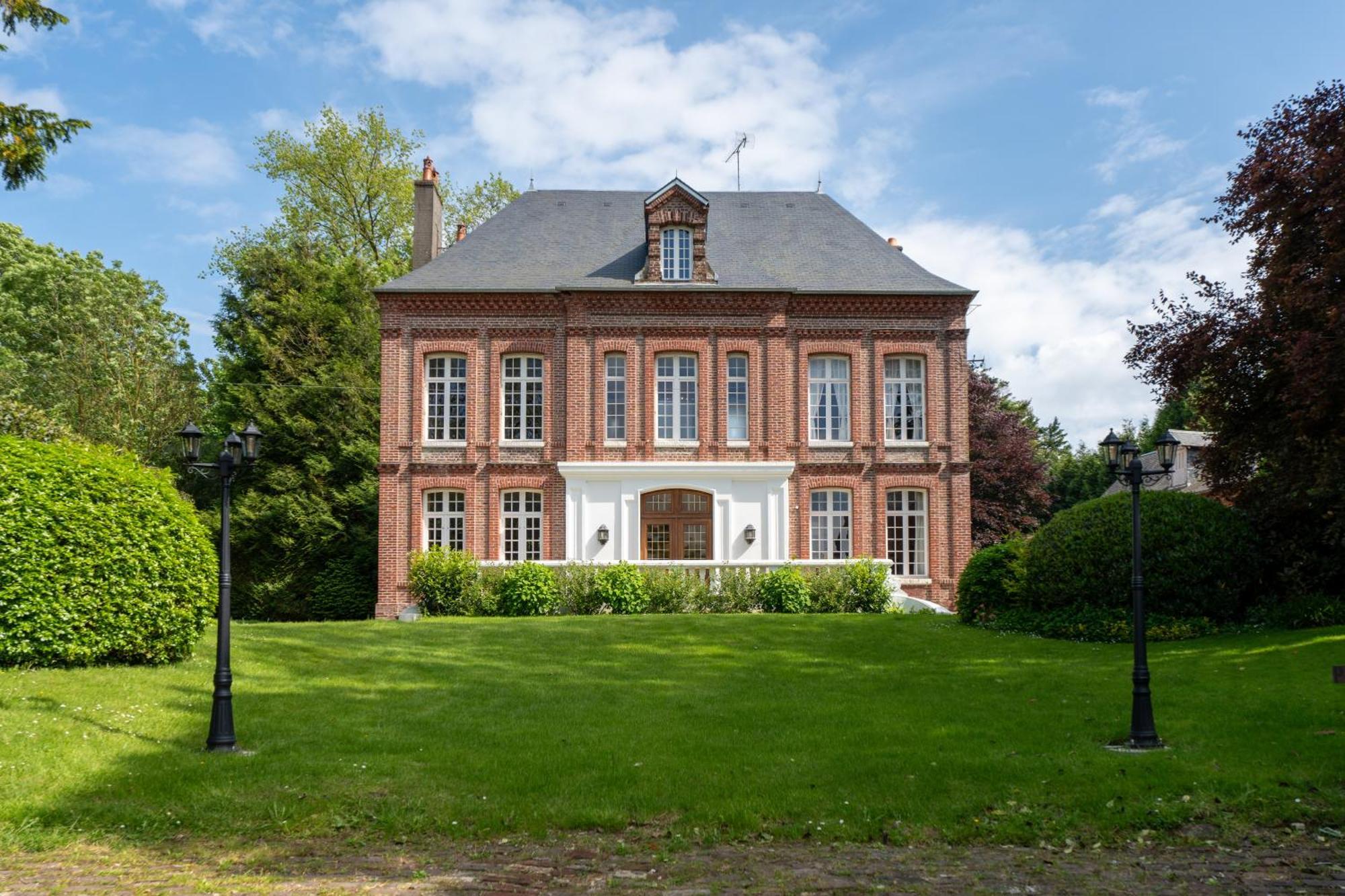 Bed and Breakfast Le Manoir De La Belle Epoque Béthencourt-sur-Mer Exteriér fotografie