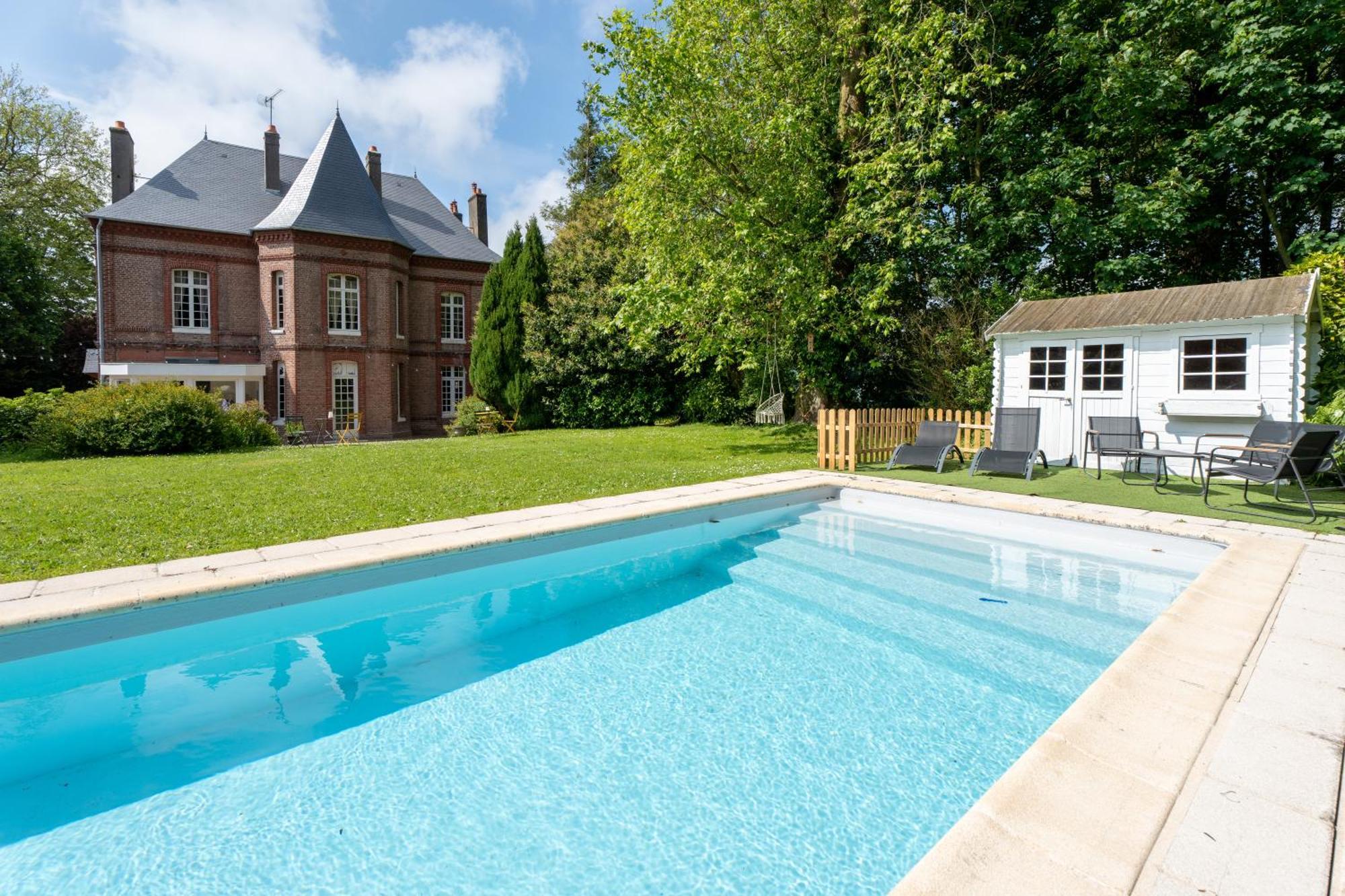 Bed and Breakfast Le Manoir De La Belle Epoque Béthencourt-sur-Mer Exteriér fotografie